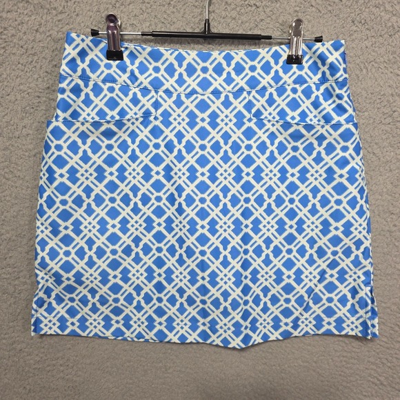 Vineyard Vines Pants - Vineyard Vines Skort Skirt Blue Size 00 Four‎ Pockets Zippers Tennis Golf